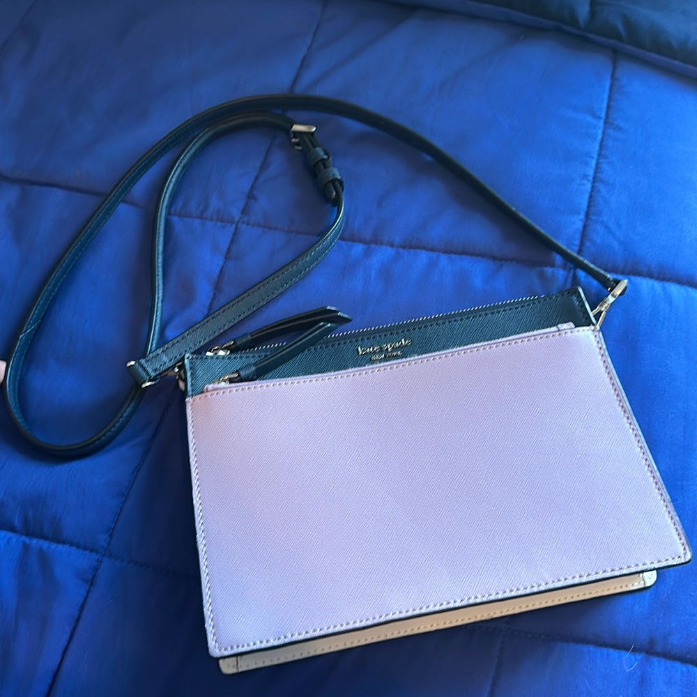 Kate Spade color block crossbody purse